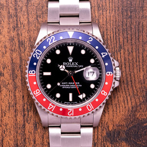 1991 Rolex GMT-Master "Pepsi" 16700 Tritium Dial & Hands