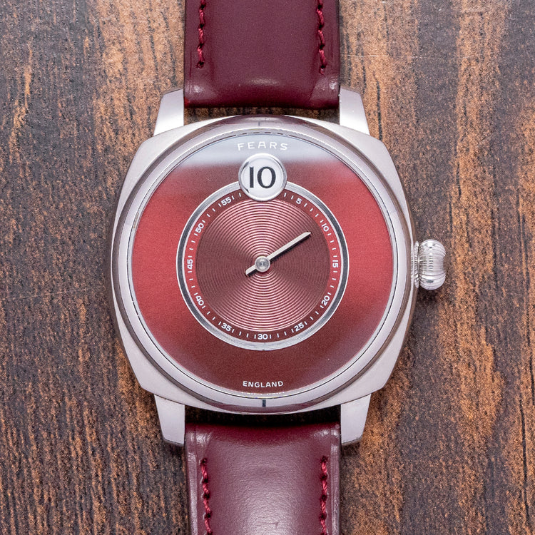 2023 Fears Christopher Ward Alliance 01 Jump Hour Red Dial