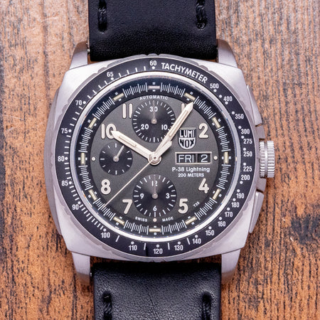 2010s Luminox P-38 Lightning Automatic Chronograph 45mm