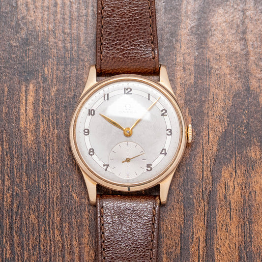 1947 Omega 9ct Gold Dennison Case 33mm Cal. 30T2 219370