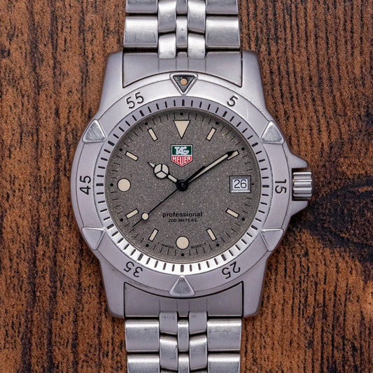 1990s Tag Heuer 1500 Series "Granite" Dial 40mm 959.706G