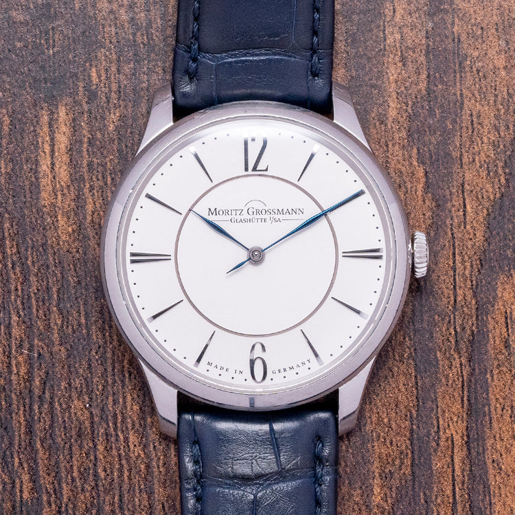 2010s Moritz Grossmann Tefnut Stainless Steel 38.5mm Cal. 202.0