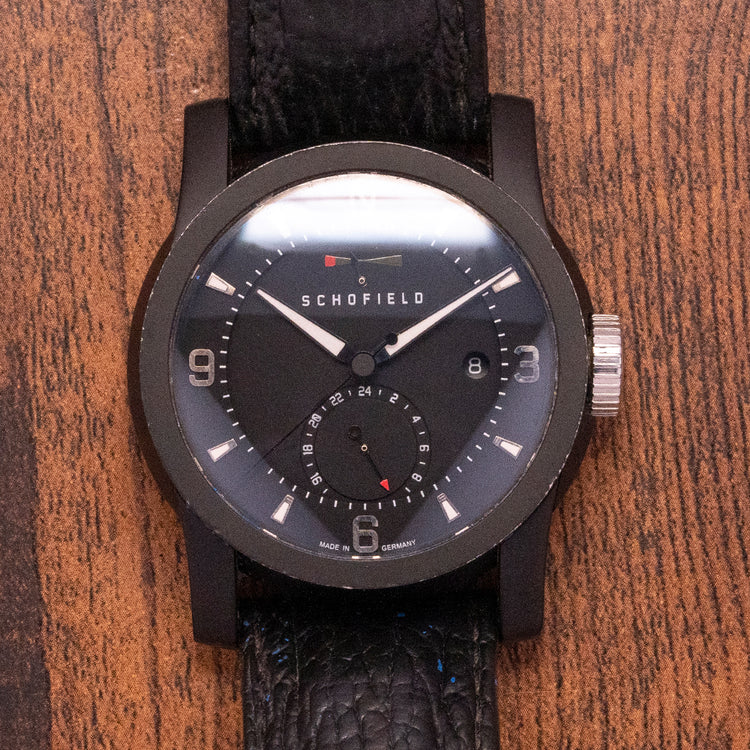 2013 Schofield Signalman DLC GMT PR Black Limited to 100