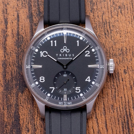 2021 Tribus Chronometer Black Automatic 41mm TRI-01