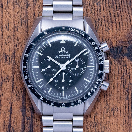 1985 Omega Speedmaster Professional 145.022 Box & Papers