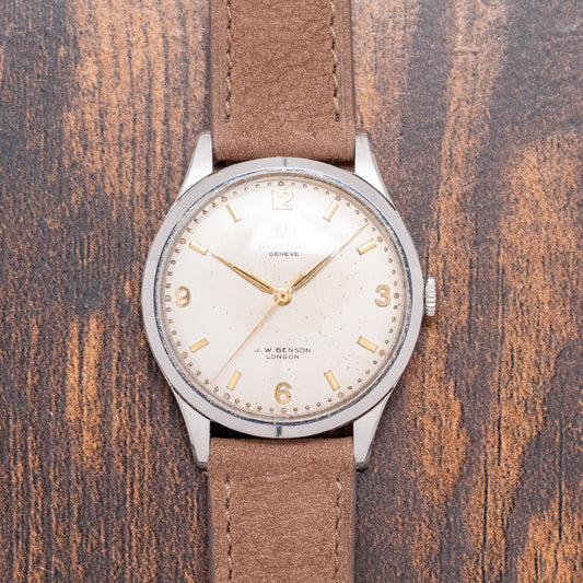 1953 Universal Geneve "J.W.Benson London" 206514 34mm