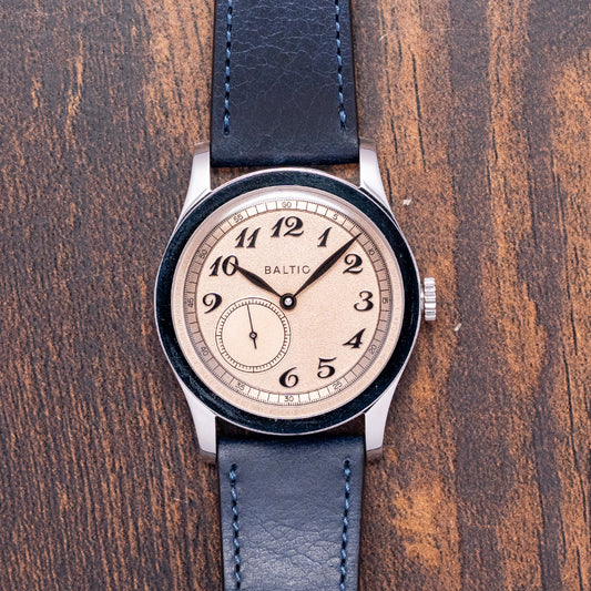 2023 Baltic MR01 Salmon Dial Micro-Rotor Automatic 36mm