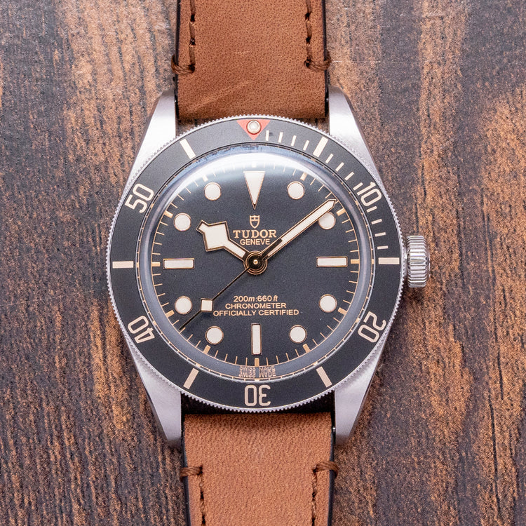 2023 Tudor Black Bay 58 Black on Strap 79030N