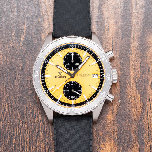 2026 Helicon Professional Chronograph Ion Yellow 41mm