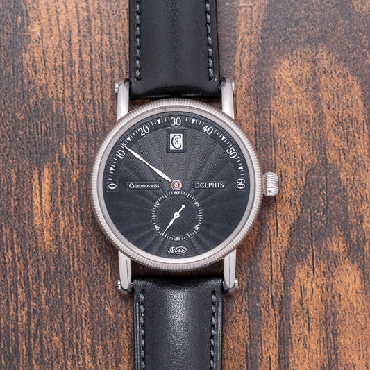 2008 Chronoswiss Delphis Retrograde Jump Hour Black 38mm