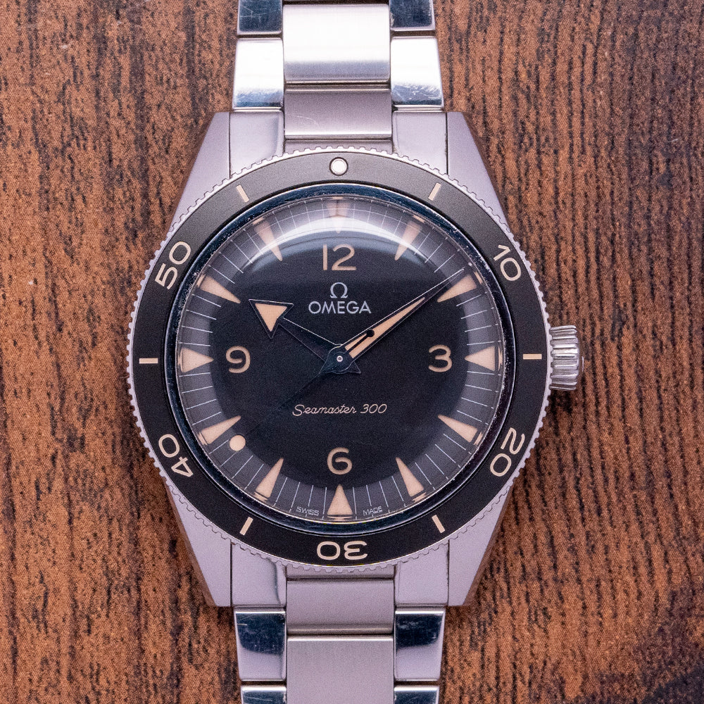 2021 Omega Seamaster 300 Heritage Black