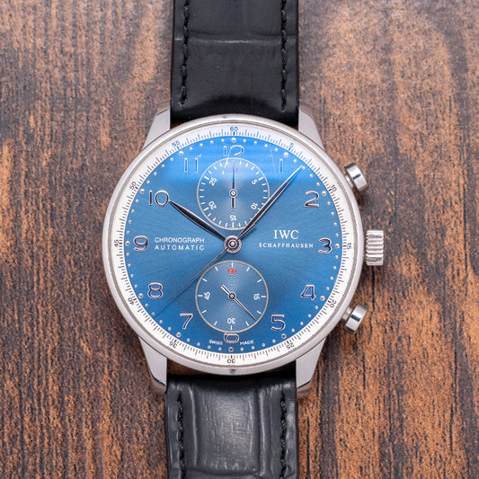 2007 IWC Portuguese Chronograph 'Laureus' Limited 41mm IW371432