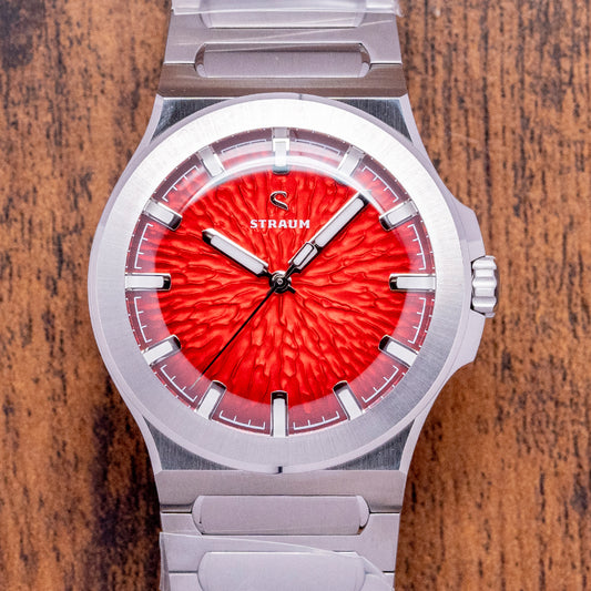 2024 Fratello × Straum Jan Mayen Limited Edition Red 39mm