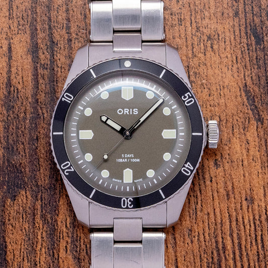 2021 Oris X Hodinkee Calibre 400 Limited Edition 01 400 7774 4087