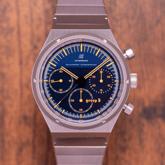 Autodromo Group B Rallysport Chronograph 037 for Hodinkee