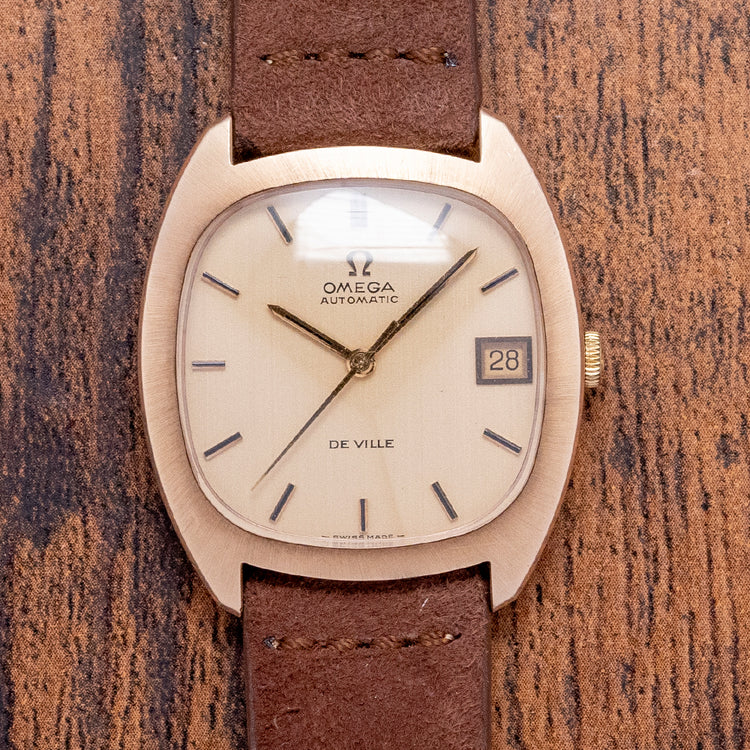 1969 Omega De Ville Automatic 9ct Gold 32.5mm 162.5045