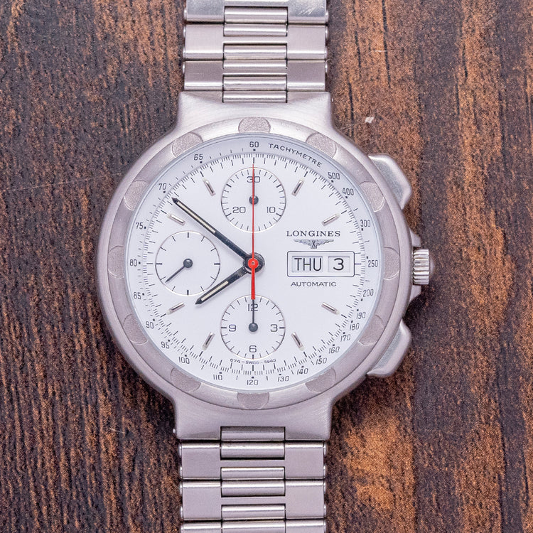 1987 Longines Conquest Chronograph Automatic 40mm 674.4943