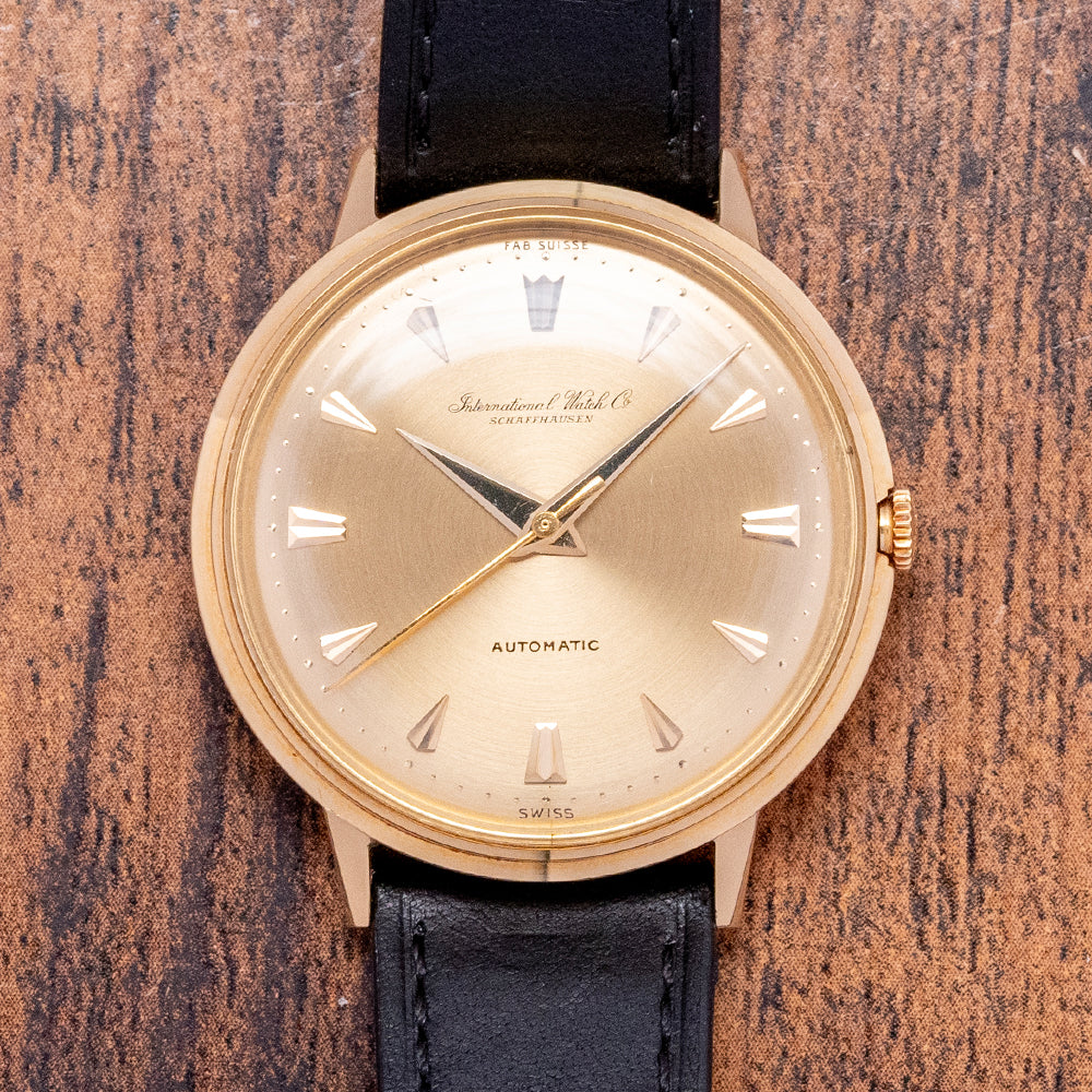 1960s IWC Calatrava Pellaton Automatic Yellow Gold 35mm