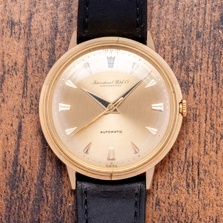1960s IWC "Calatrava" Pellaton Automatic Yellow Gold 35mm
