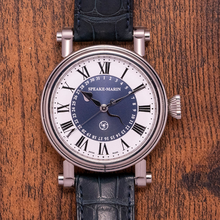 2015 Speake-Marin Piccadilly Serpent Calendar Blue 10006-04