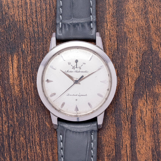 1950s Seiko 11A Indicator Automatic Steel 35.5mm 14060