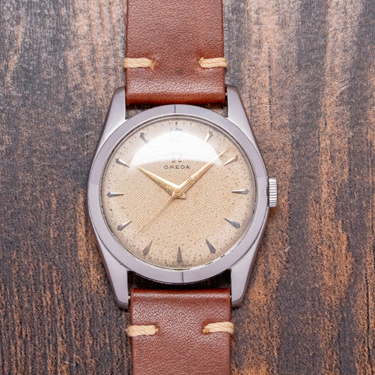1952 Omega 'Waffle' Dial Manual Cal. 420 2650-4 33mm