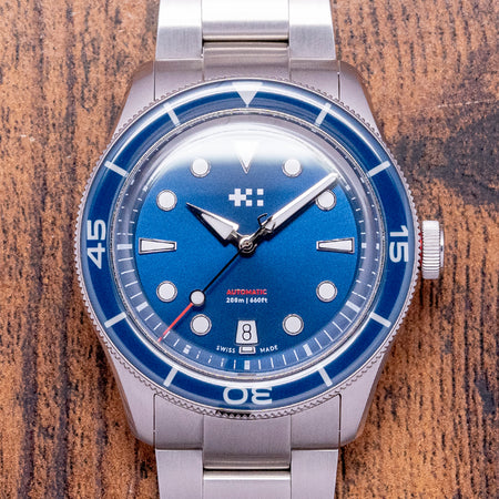 2024 Christopher Ward C65 Aquitaine Blue Automatic