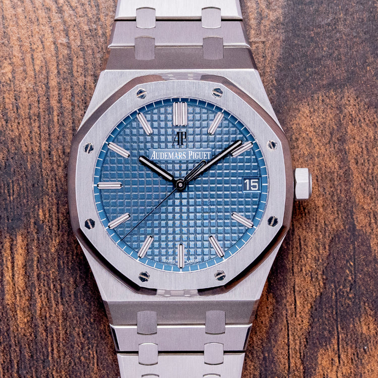 2016/17 Audemars Piguet Royal Oak 41mm Blue Dial 15500ST