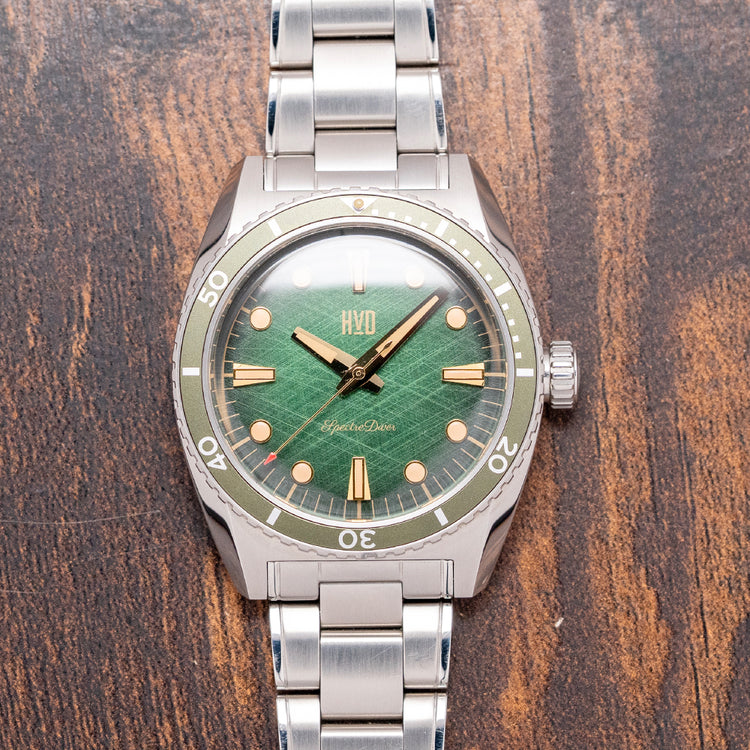 2022 HVD SpectreDiver Emerald Manual Limited Edition 40mm