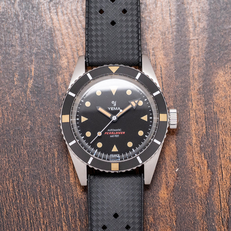 2026 YEMA Pearl Diver Automatic 38mm on Strap YCL1-MR
