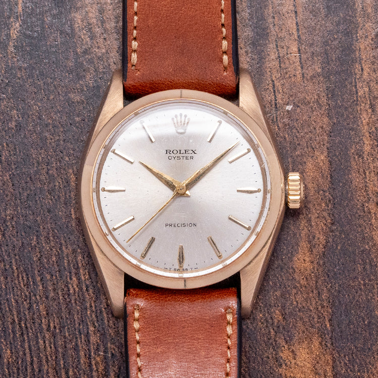 1964 Rolex Oyster Precision 9ct Gold 34mm 6426