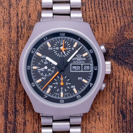1980s Lemania Chronograph Cal. 5100 & Lemania Stopwatch