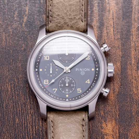 2025 Pinion Elapse 42mm Anthracite Grey Chronograph