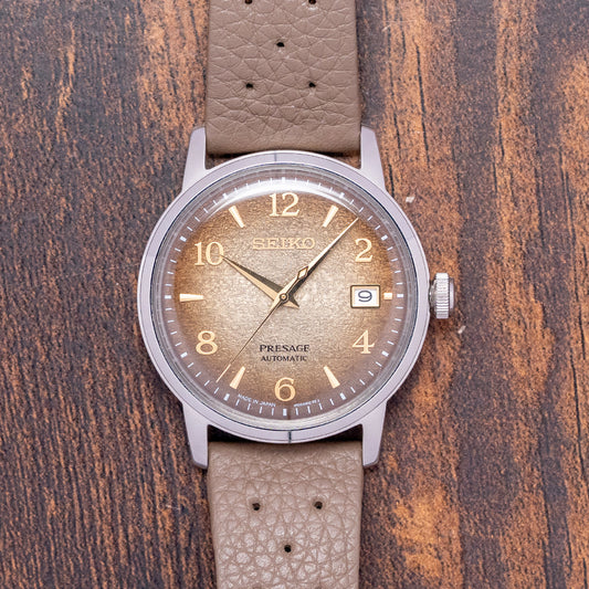 2020 Seiko Presage Cocktail Time 'Hojicha' Limited 38.5mm SRPF43J1