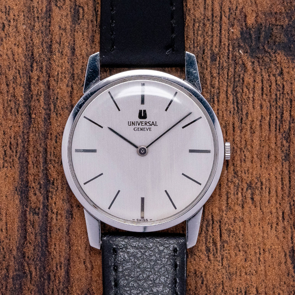 1967 Universal Geneve Linen Dial 31mm Ultra Thin Cal. 42