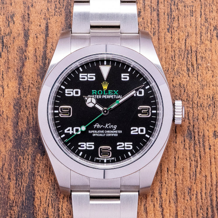 2020 Rolex Air King 40mm Black Dial Discontinued 116900