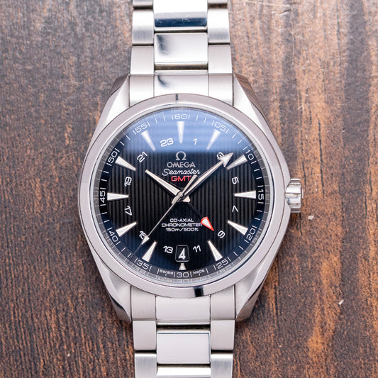2010s Omega Seamaster Aqua Terra GMT 43mm 231.10.43.22.20.01.001