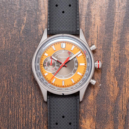 2026 Depancel Allure Mono Eye Chronograph Orange Dial 39mm