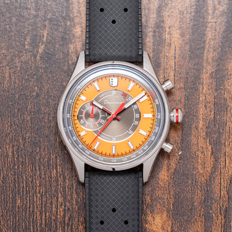 2026 Depancel Allure Mono Eye Chronograph Orange Dial 39mm