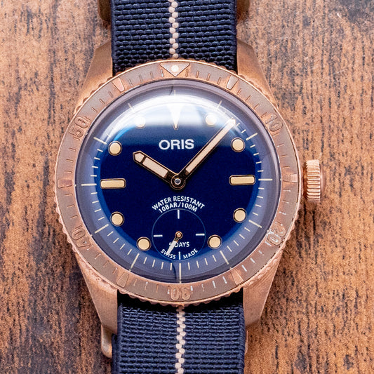 2022 Oris Carl Brashear Cal. 401 40mm Limited Edition Bronze