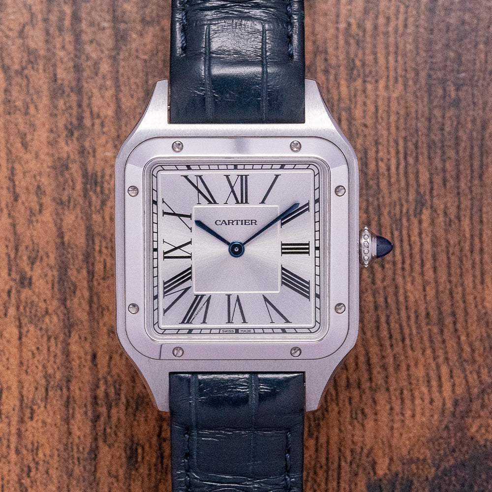 2021 Cartier Santos-Dumont Large Model Quartz WSSA0022