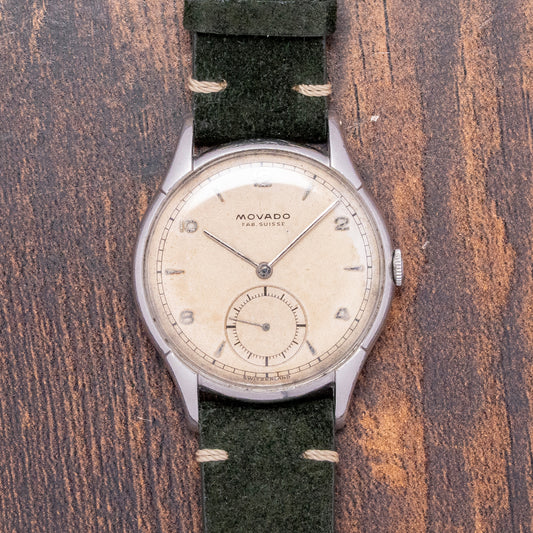 1950s Movado Fab Suisse Oversized 35mm "Calatrava"