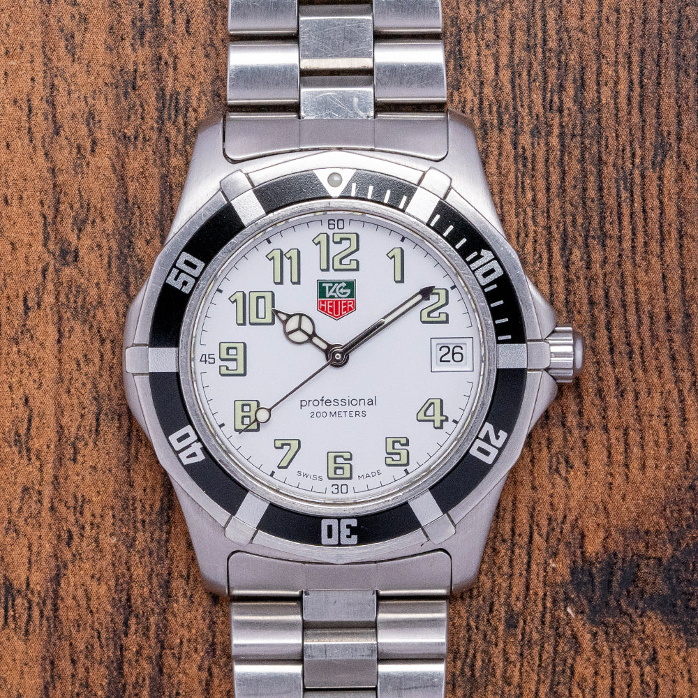 2000 TAG Heuer Professional Quartz WM1111 Box Papers