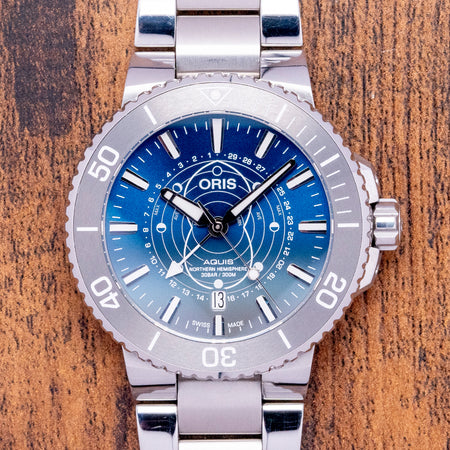 2021 Oris Aquis Dat Watt Limited Edition 43.5mm 01 761 7765 4185