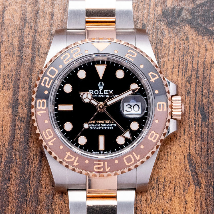 2022 Rolex GMT-Master II 'Root Beer' Steel & Rose Gold 126711CHNR