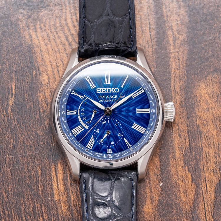 2019 Seiko Presage 'Shippo' Enamel Blue Limited SARW039 40mm