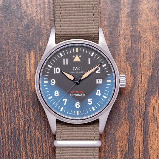 2019 IWC Pilot Automatic Spitfire Black Dial 39mm IW326803