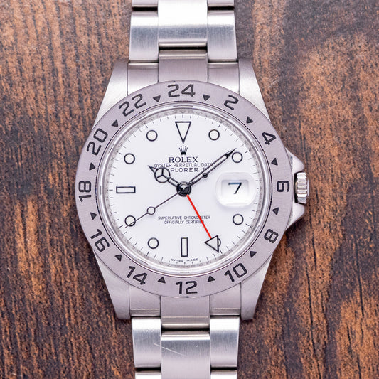 2007/08 Rolex Explorer II Polar White Dial 40mm SEL 16570