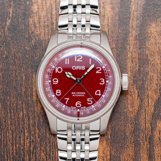 2022 Oris Big Crown Pointer Date 40mm Red Dial Automatic