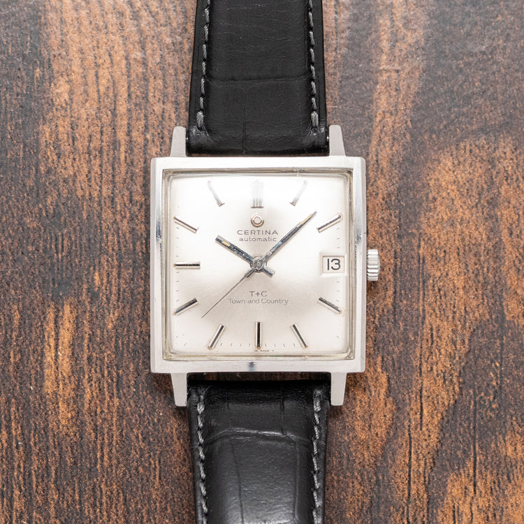 1964 Certina Automatic 'Town and Country' Square 30mm